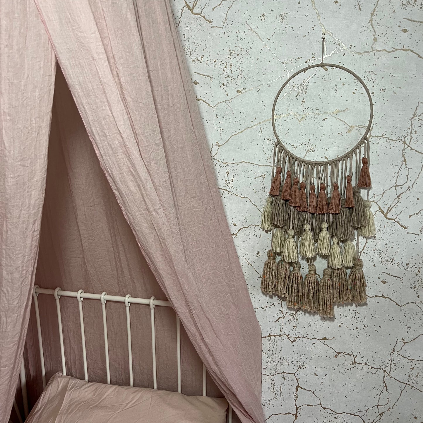 Gepersonaliseerde PomPom wandhanger