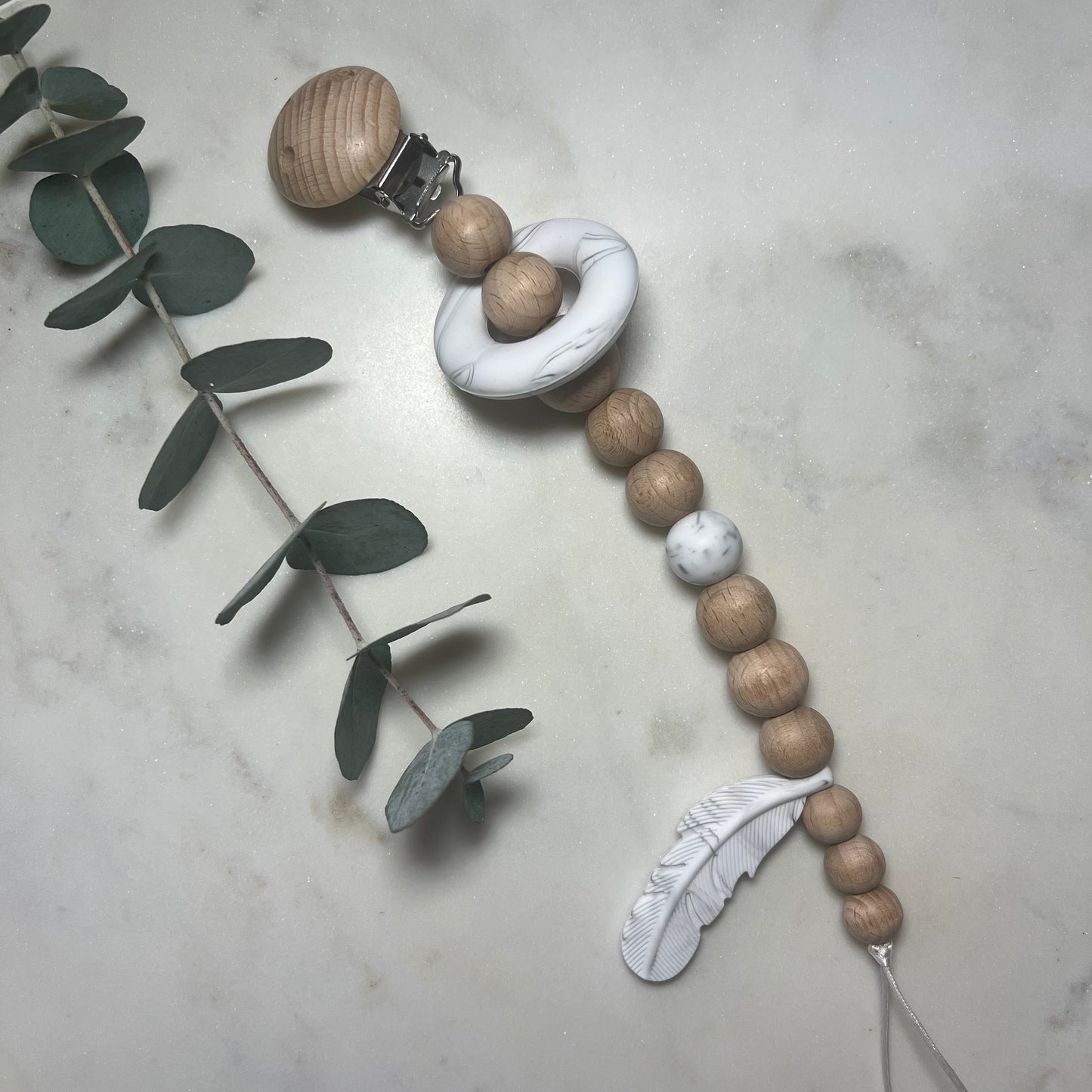 Speenkoord - Marble Leaf