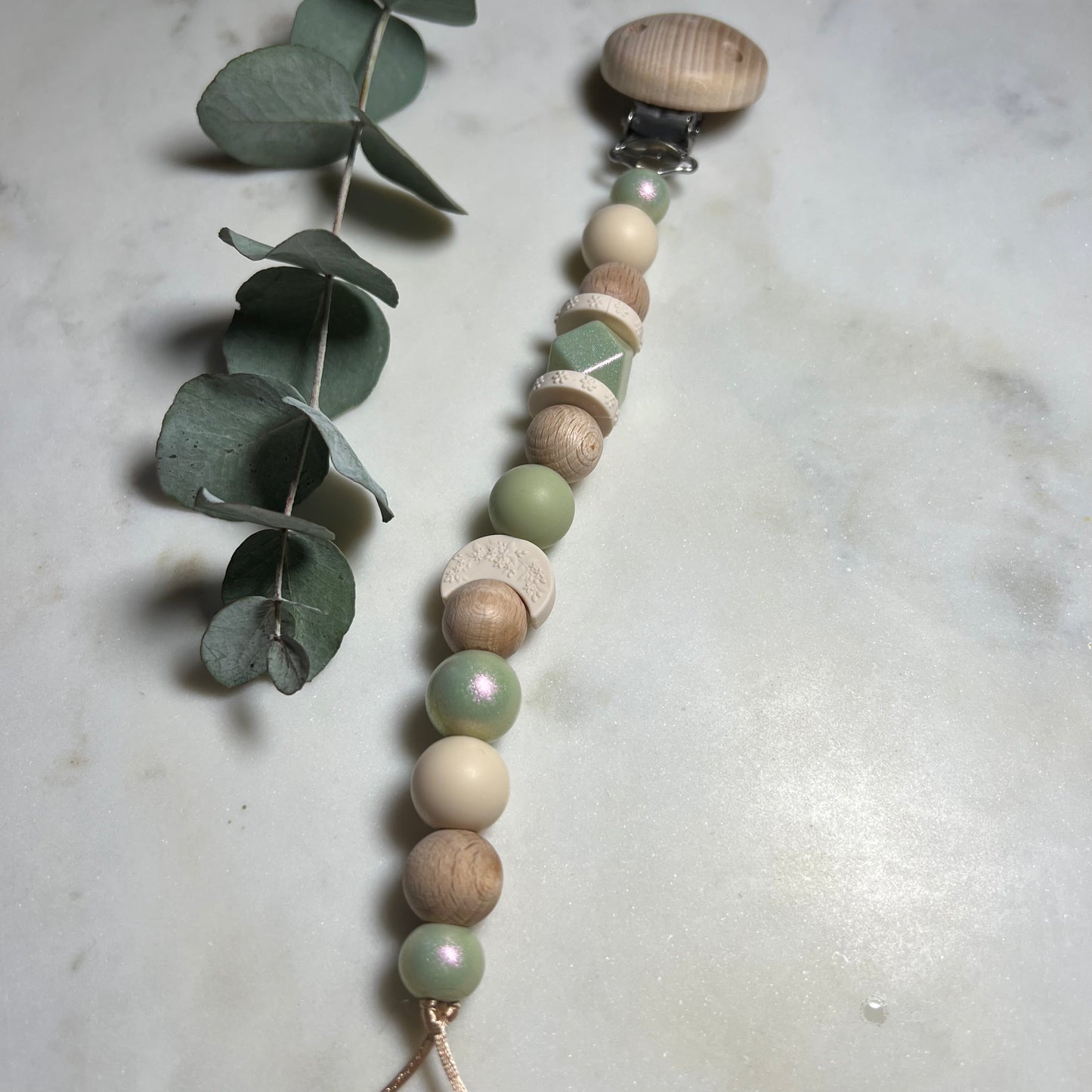 Speenkoord - Pistache Pearl