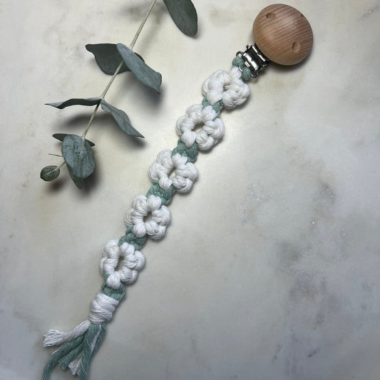 Macramé Speenkoord - Green Bloom