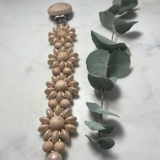 Speenkoord - Blossom Caramel parel